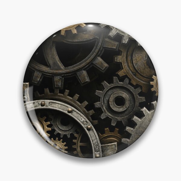 Item preview, Industrial Steampunk Gears designed and sold by Kaleidoscope Print.