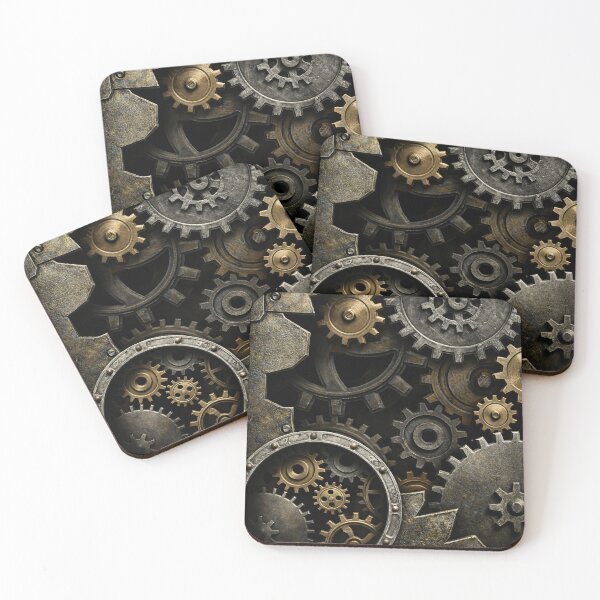 Item preview, Industrial Steampunk Gears designed and sold by Kaleidoscope Print.