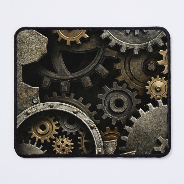 Item preview, Industrial Steampunk Gears designed and sold by Kaleidoscope Print.
