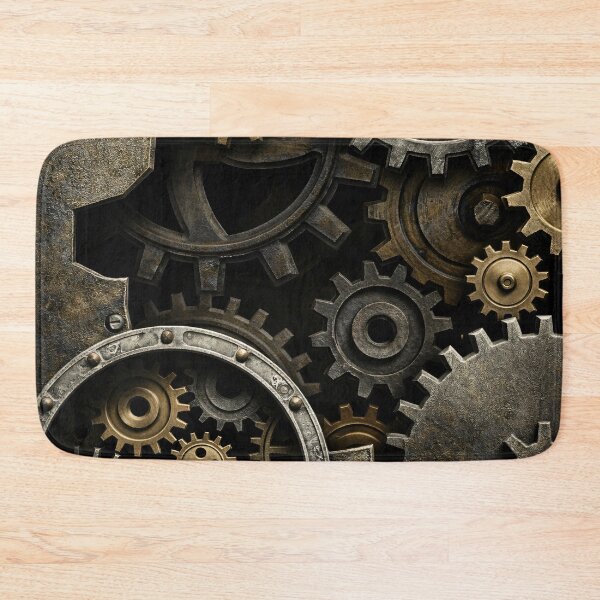 Item preview, Industrial Steampunk Gears designed and sold by Kaleidoscope Print.