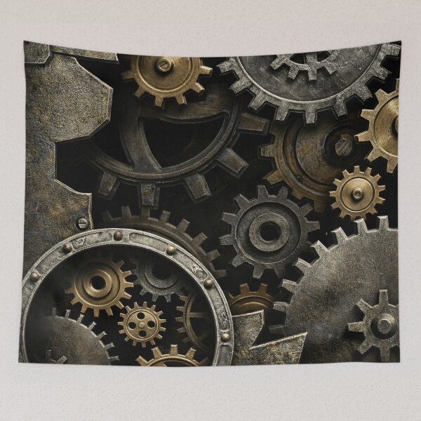 Item preview, Industrial Steampunk Gears designed and sold by Kaleidoscope Print.
