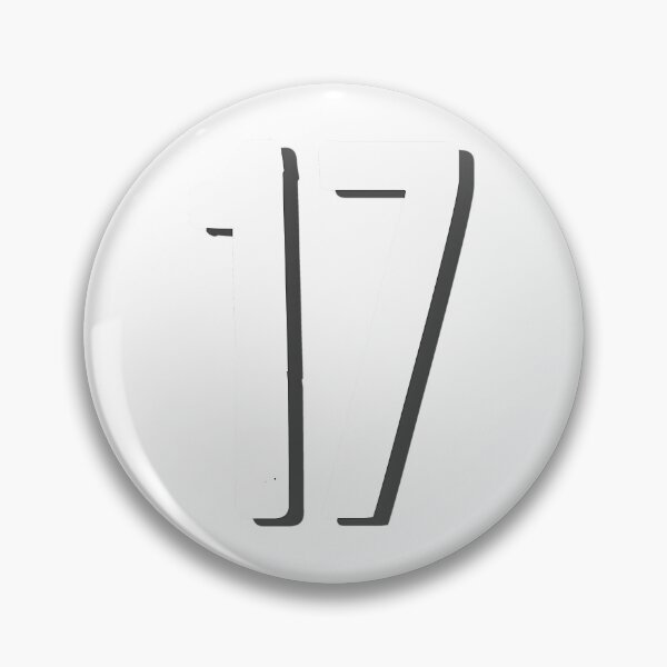 Item preview, Number 17 Bold Typography designed and sold by bkekmqmher66.