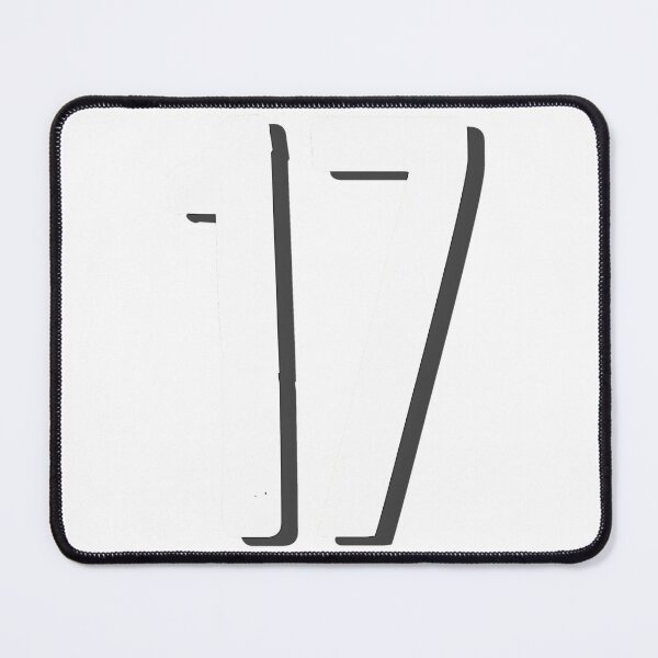 Item preview, Number 17 Bold Typography designed and sold by bkekmqmher66.