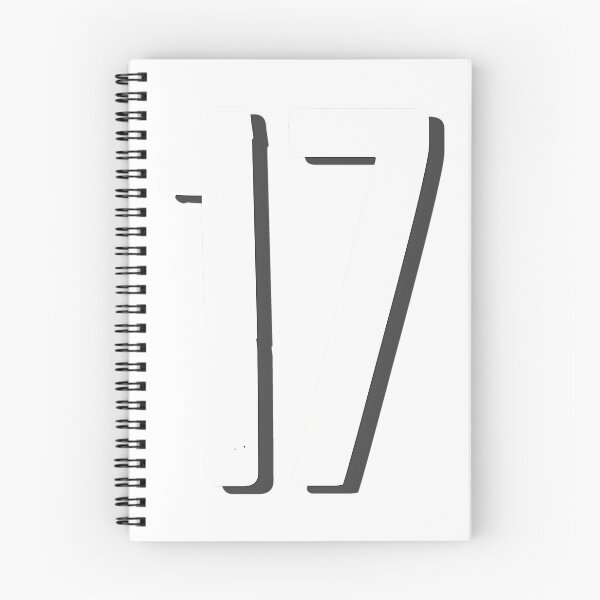 Item preview, Number 17 Bold Typography designed and sold by bkekmqmher66.
