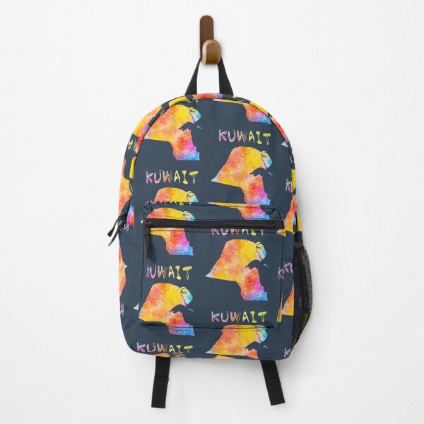 Item preview, Vibrant Kuwait Map Watercolor Art Silhouette designed and sold by mashmosh.
