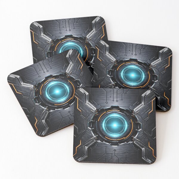 Item preview, Cyber Core Interface designed and sold by Kaleidoscope Print.