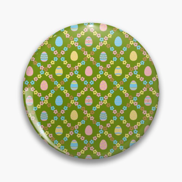 Item preview, Cute Spring Easter Pattern with Eggs and Flowers designed and sold by Artchyzh.