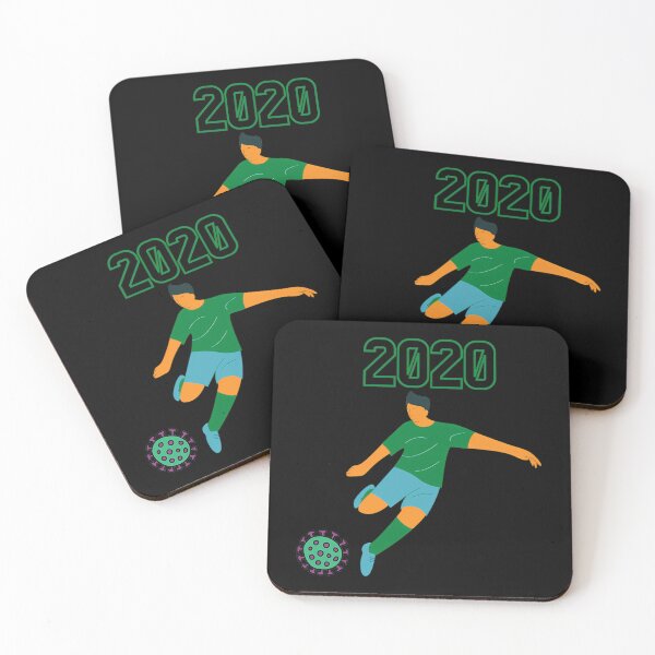 Item preview, A Soccer Player Kicks Corona-Virus  Away designed and sold by ashi21.