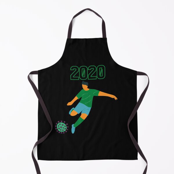 Item preview, A Soccer Player Kicks Corona-Virus Away designed and sold by ashi21.