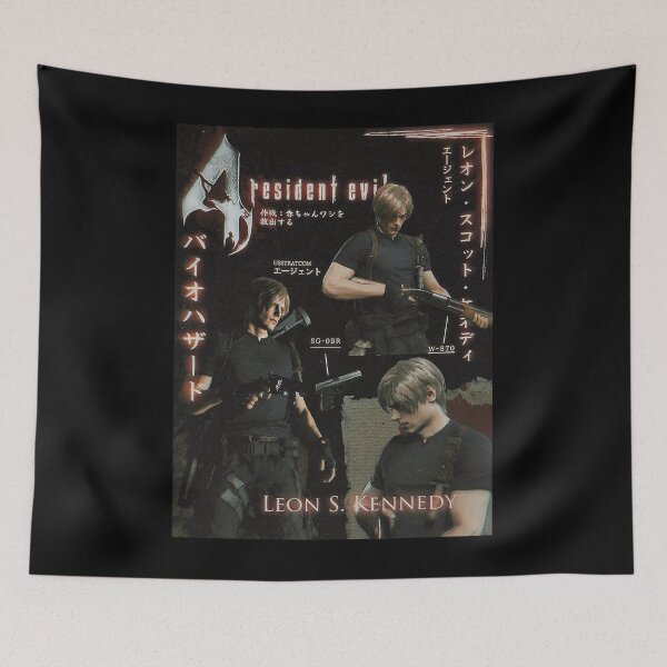 Item preview, Leon Kennedy Character Poster designed and sold by den-design1204.