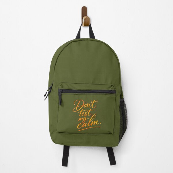 Item preview, DONT TEST MY CALM-BOLD TYPOGRAPHY designed and sold by harshartsz.