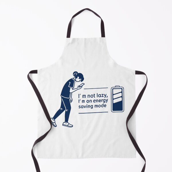 Item preview, Energy Saving Mode Low Battery Humor Design designed and sold by Jirada.