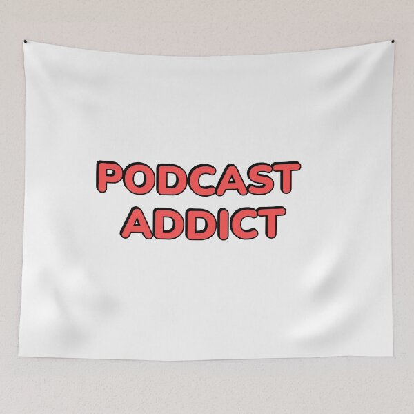 Item preview, Podcast Addict designed and sold by Inspirationmotivation.