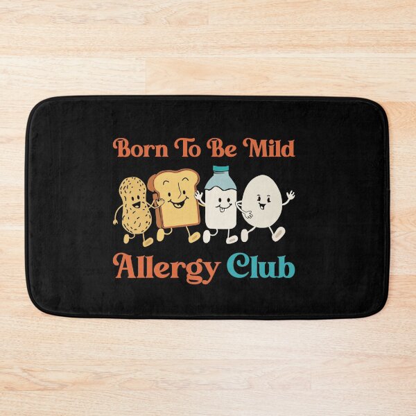 Item preview, Funny Allergy Club Born Mild Weak Food Allergic Joke designed and sold by farhanhafeez.