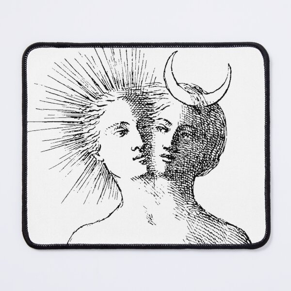 Item preview, Alchemical Sun and Moon Unity of Opposites designed and sold by elinaarbidane.