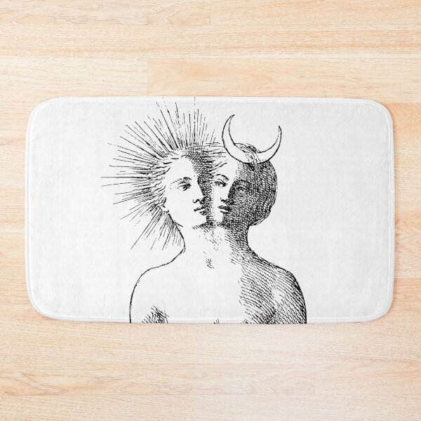 Item preview, Alchemical Sun and Moon Unity of Opposites designed and sold by elinaarbidane.