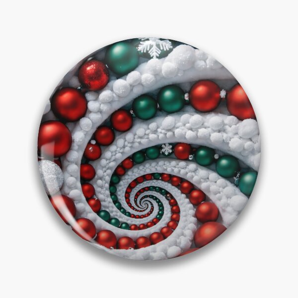 Item preview, Christmas Ornament Spiral designed and sold by Kaleidoscope Print.