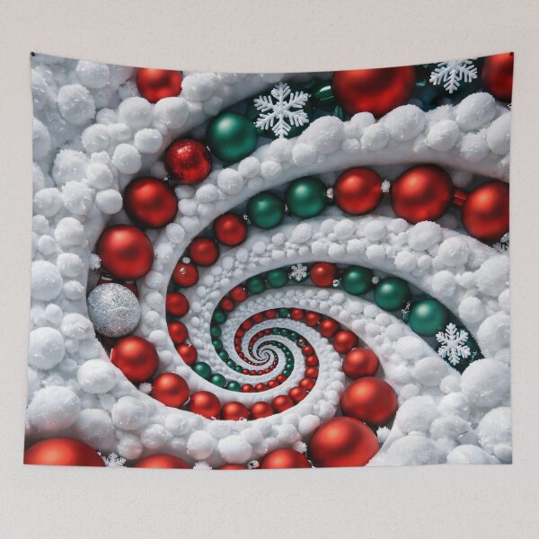 Item preview, Christmas Ornament Spiral designed and sold by Kaleidoscope Print.