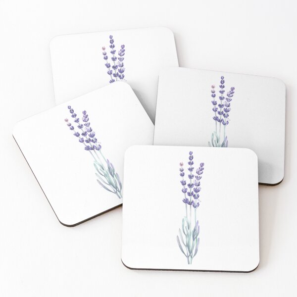 Item preview, Watercolor Lavender Botanical Sprig designed and sold by bkekmqmher66.