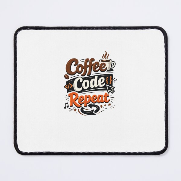 Item preview, Coffee Code Repeat - Funny Programmer & Developer Life designed and sold by MindfulSips.