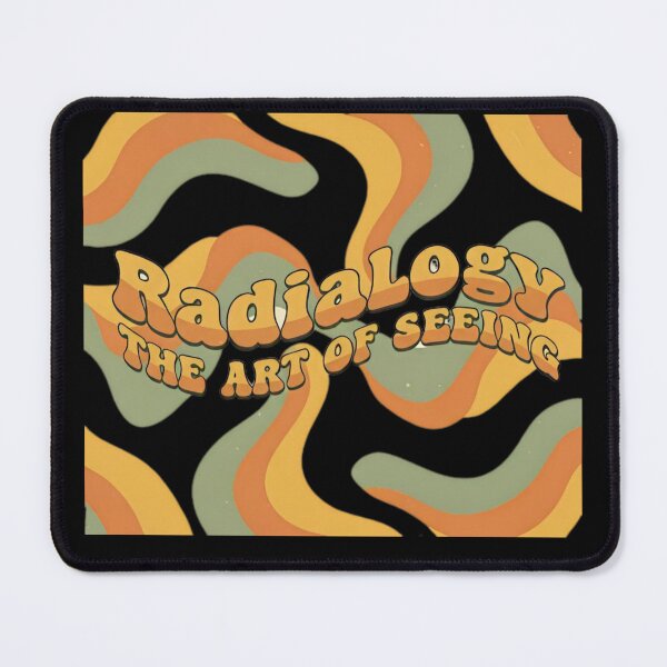 Item preview, Radiology The Art of Seeing Retro 70s Groovy Medical Aesthetic designed and sold by MyProfessionaltees.