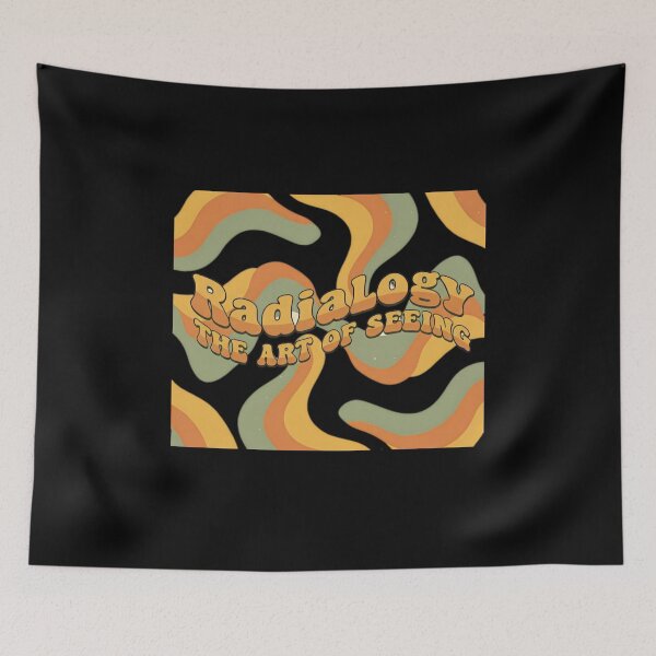 Item preview, Radiology The Art of Seeing Retro 70s Groovy Medical Aesthetic designed and sold by MyProfessionaltees.