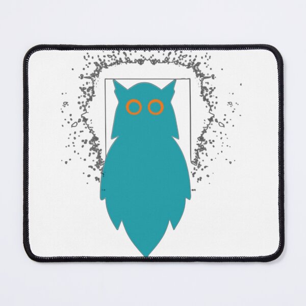 Item preview, Majestic Owl in Abstract Ink Splash Art designed and sold by scarletpops.