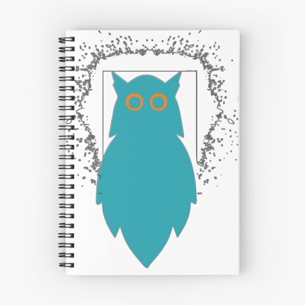 Item preview, Majestic Owl in Abstract Ink Splash Art designed and sold by scarletpops.