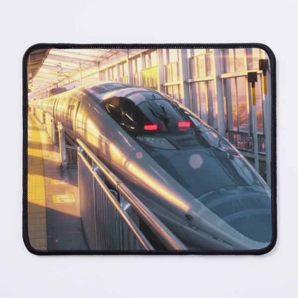 Item preview, Shinkansen 500 Series at Sunset – Japanese Bullet Train Art designed and sold by JapanPopArt.