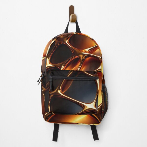 Item preview, Amber Glow Gold Lattice designed and sold by Kaleidoscope Print.
