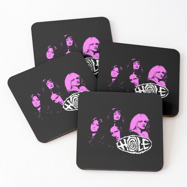 Item preview, Four Pink Silhouette Woman Grunge Band designed and sold by ananimyim.