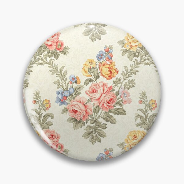 Item preview, Rococo Floral Pattern | Elegant Vintage Flower Design | Ornate French Inspired Seamless Art designed and sold by Tamas Das.