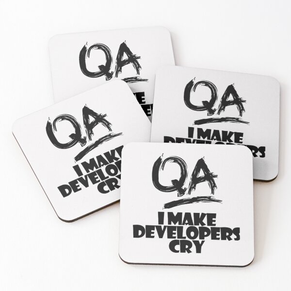 Item preview, Qa Tester Engineer Joke  designed and sold by ectonstore.