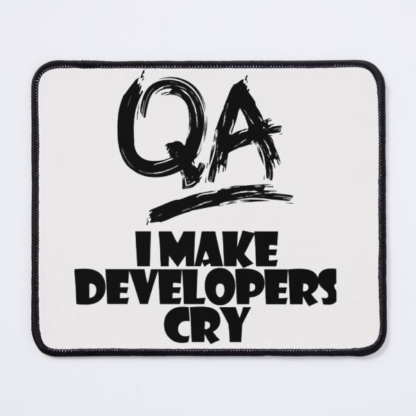 Item preview, Qa Tester Engineer Joke  designed and sold by ectonstore.