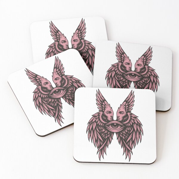 Item preview, Biblically Accurate Angel – Occult Tattoo Style Religious Art designed and sold by The Sweet Bee.