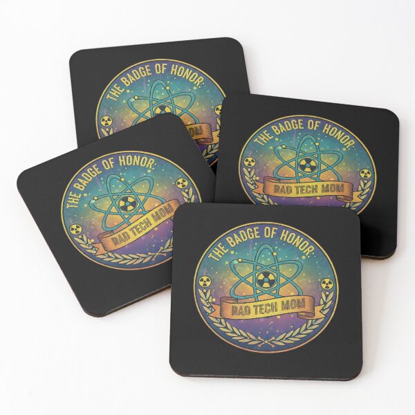Item preview, Vintage Rad Tech Mom Badge - Radiology Technologist Retro Galaxy designed and sold by MyProfessionaltees.