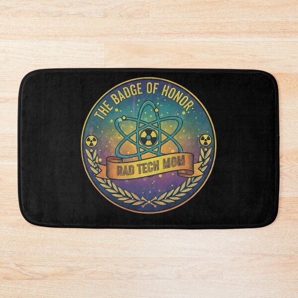 Item preview, Vintage Rad Tech Mom Badge - Radiology Technologist Retro Galaxy designed and sold by MyProfessionaltees.