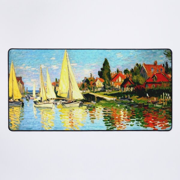 Item preview, Regatta at Argenteuil - Sailing Splendor designed and sold by artdesignsnow.