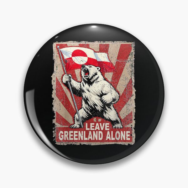 Item preview, Leave Greenland Alone designed and sold by snippetofevelyn.