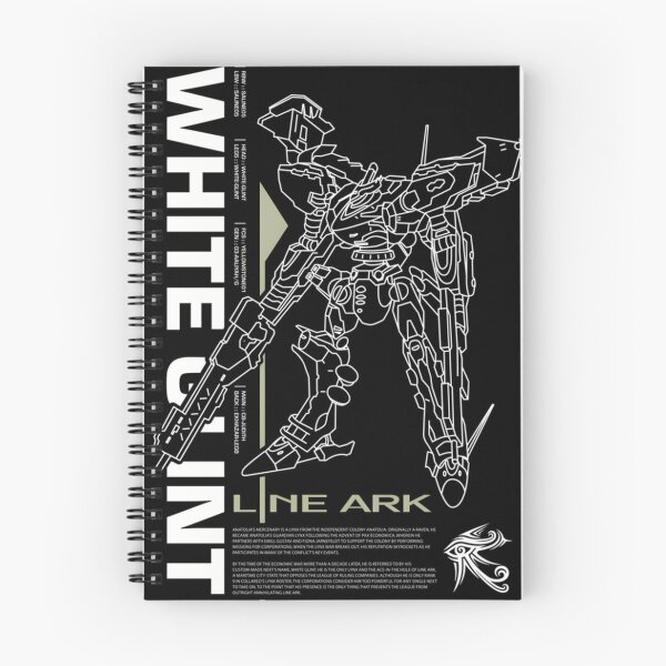 Item preview, Armored Core 4  - Line Ark - Mech - White Glint - Negative designed and sold by yassirdesign8.