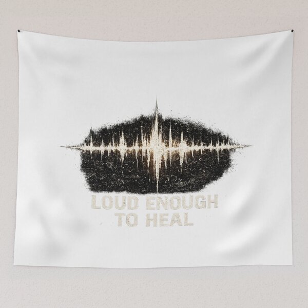 Item preview, Loud enough to heal designed and sold by BassdScho.