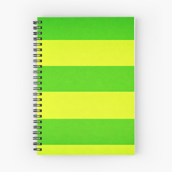 Item preview, Neon Green and Bright Lime Horizontal Stripes Pattern – Bold AI Generated Retro Texture designed and sold by Cleora Art .