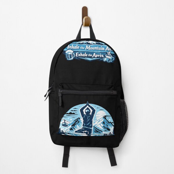 Item preview, Inhale the Mountain Air Exhale the Apres Ski Yoga designed and sold by avinigav.