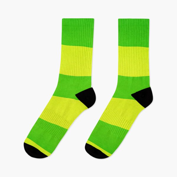 Item preview, Neon Green and Bright Lime Horizontal Stripes Pattern – Bold AI Generated Retro Texture designed and sold by Cleora Art .