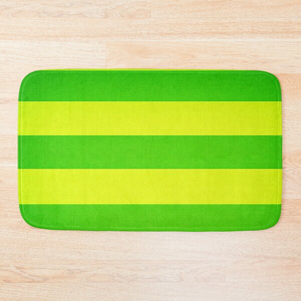 Item preview, Neon Green and Bright Lime Horizontal Stripes Pattern – Bold AI Generated Retro Texture designed and sold by Cleora Visuals.