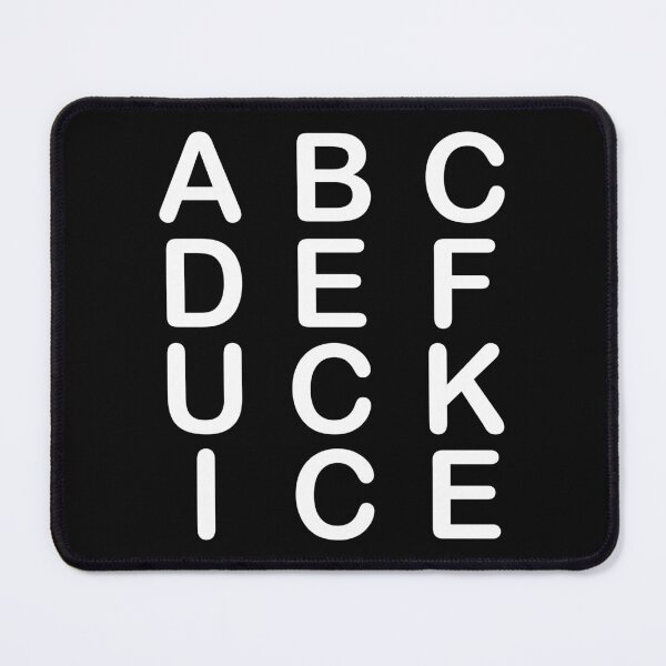 Item preview, Alphabet Protest Ice Resistance Message designed and sold by khdmalakarak.