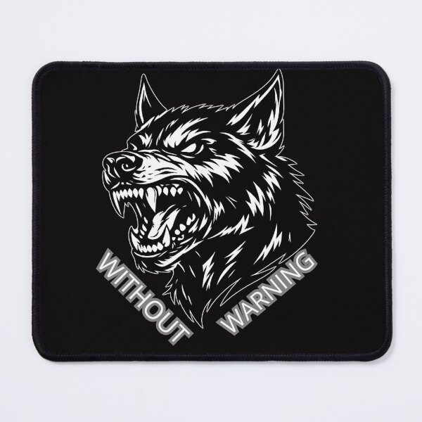 Item preview, Snarling Dog – Without Warning designed and sold by Tadeusz1.