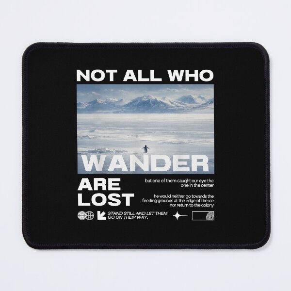 Item preview, Wander Quote Landscape Adventure  designed and sold by DarylPope.