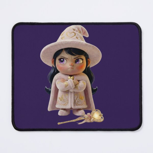 Item preview, Angry Cute Baby Witch Pouting with Crossed Arms designed and sold by PixMoody.