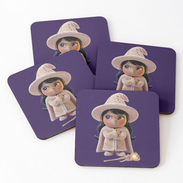 Item preview, Angry Cute Baby Witch Pouting with Crossed Arms designed and sold by PixMoody.